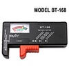 BT-168 AA/AAA/C/D/9V/1.5V batteries Universal Button Cell Battery Colour Coded Meter Indicate Volt Tester Checker BT168 Power