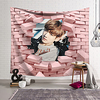 BTS Wall Tapestry Art Decor Blanket Curtain Hanging Home Bedroom Living Room Decoration Polyester Handsome Star Celebrity