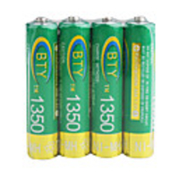 BTY 1.2V 1350mAh Rechargeable Ni-MH AAA Battery