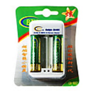 BTY 2300mAh Ni-MH Batteries and Wall Charger Set
