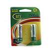 BTY 2500mAh AA Ni-MH Rechargeable Battery Set (2 Batteries)