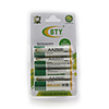 BTY 2500mAh AA Ni-MH Rechargeable Battery Set (4 Batteries)
