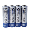 BTY 2500mAh Ni-MH Rechargeable AA Batteries (4-Pack)