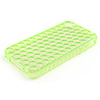 Bubble Transparent Soft Case for iPhone4 (Green)