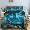 Buddha Bedding Set Mandala Quilt Cover Luxury Twin King Size Bed Sets Bohemian Bedclothes 2/3pcs With Pillowcase Bedding Set with 1 or 2 Pillowcase(Single Twin only 1pcs) miniinthebox