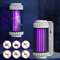 Bug Zapper Mosquito Trap Killer Lamp Electric Shock Photocatalyst Kill Bug Insect Zapper Home Mosquito Repellent Usb Charging Outdoor LED Fly Trap miniinthebox