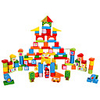 Building Blocks 100 pcs compatible Wooden Legoing Geometric Pattern All Toy Gift