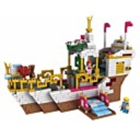 Building Blocks 1500 Ship compatible ABSPC Legoing Simulation Boat All Toy Gift / Kid