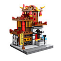 Building Blocks 326 pcs Chinese Architecture compatible ABSPC Legoing Simulation All Toy Gift / Kid