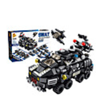 Building Blocks 572 pcs Vehicles compatible ABSPC Legoing Simulation Police car All Toy Gift / Kid
