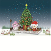 Building Blocks Construction Set Toys 1880 Penguin Reindeer compatible Plastic Shell Legoing Creative DIY Educational Boys and Girls Toy Gift