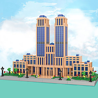 Building Blocks Educational Toy Architecture Famous buildings compatible ABS Resin Legoing Gift Hand-made Parent-Child Interaction All Toy Gift miniinthebox
