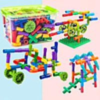 Building Blocks Educational Toy Construction Set Toys 96 pcs compatible Plastic Legoing Boys