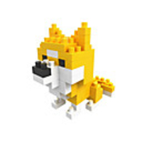 Building Blocks Educational Toy Construction Set Toys Dog compatible Plastic Legoing Boys