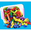 Building Blocks Marble Run Race Construction Marble Run 72 pcs Creative Family Ball compatible ABSPC Legoing Hand-made Parent-Child Interaction Comfy All Boys