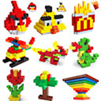 Building Blocks Math Toy compatible Plastics Legoing Fun Classic Toy Gift / Kid
