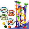 Building Blocks Maze Marble Track Set Educational Toy Marble Run DIY Toys 105 pcs Plastics Boys