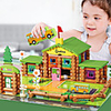 Building Blocks School Cute Creative Kids All 1 pcs / New Design / Compact Design / Stress and Anxiety Relief