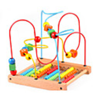 Building Blocks Toy Abacus compatible Wooden Legoing Cool Large Size Education Boys