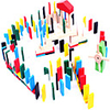 Building Blocks Wooden Blocks 1 pcs compatible Wooden Legoing School Wooden Decompression Toys Parent-Child Interaction Boys and Girls Toy Gift / Kids