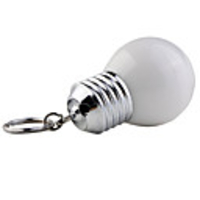 Bulk Shape Cigarette Table Lighter with Keychain White