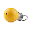 Bulk Shape Cigarette Table Lighter with Keychain Yellow
