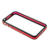 Bumper Case for iPhone 4 (Black Red)