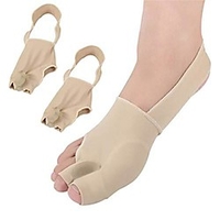 bunion straightener protector relief sleeve w/gel bunion stretchy pads cushioned splint,  orthopedic hallux valgus overlapping corrector bootie guard hammer toe pain aid surgery treatment 2 pc miniinthebox