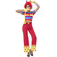Burlesque Clown Outfits Masquerade Costume Women