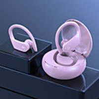 Business Bluetooth 5.0 Earphone Ear Hook Stereo Mini Wireless Headphones Sport In-Ear Headset Earbuds With Mic