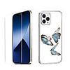 Butterfly Case For iPhone 12 iPhone 11 iPhone 12 Pro Max Unique Design Protective Case with Screen Protector Shockproof Back Cover TPU
