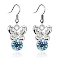 Butterfly Crystal Earrings
