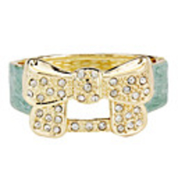 Butterfly Knot Zircon-Studded Bracelet