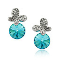 Butterfly Zircon Ear Studs