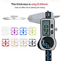 Button Sticker Adorable / Cool Metal Apple AirPods 1 / 2