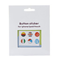 Button sticker for Iphone/Ipad/Itouch