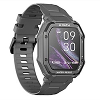 C16 Unisex Smartwatch Bluetooth Heart Rate Monitor Blood Pressure Measurement Sports Calories Burned Long Standby Stopwatch Pedometer Call Reminder Activity Tracker Sleep Tracker miniinthebox