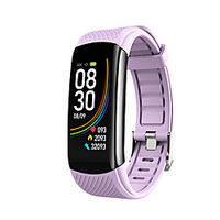 C6T Fitness Tracker Support Temperature/ Blood Pressure Measurement,  Waterproof Bluetooth Wristband with TWS Headphone for IOS/Android Phones miniinthebox