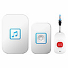 CACAZI Waterproof Wireless pager Doorbell Old man Emergency alarm 80M Remote Outdoor Bell Smart Home SOS Pager