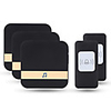 CACAZI Wireless Waterproof Doorbell Smart Battery Button 52 Songs 300M Remoto Household Call wireless Receiver2 Button 3 Receiver