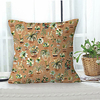 Cactus Pastoral Double Side Cushion Cover 1PC Soft Decorative Square Throw Pillow Cover Cushion Case Pillowcase for Sofa Bedroom Livingroom Outdoor Superior Quality Machine Washable Outdoor Cushion for Sofa Couch Bed Chair miniinthebox