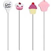 Cake Tester Needles Stainless Steel Reusable Cake Testing Needles Practical Cake Tester Skewer Needles for Kitchen Home Bakery Tools Pack of 4 pcs