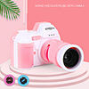 Camera Flashing Projection Kids Toys Luminous Sound Flashlight Children Camera Toy For Projection Digital Camera With Sling