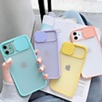 Camera Lens Protection Phone Case For iPhone SE(2020) 11Pro Max 11Pro 11 Xr Xs Max 8 7 Plus 6s Transparent Solid Colored TPU Back Cover
