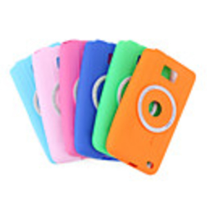 Camera-pattern Design Protective Silicon Case for Samsung i9100