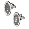 cameron chrome and gunmetal stainless steel cufflinks (b)