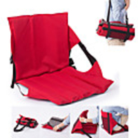 Camping Chair Camping Slacker Chair Multifunctional Portable Lightweight Quick Dry Oxford cloth for 1 person Fishing Beach Camping Travel Autumn / Fall Spring Black Fuchsia / Foldable