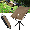 Camping Chair Portable Foldable Washable Comfortable Aluminum Alloy Oxford for 1 person Fishing Beach Camping / Hiking / Caving Traveling Autumn / Fall Summer Blue Grey Khaki Green
