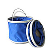 Camping Collapsible Bucket Portable Ultra Light (UL) for Outdoor Fishing Picnic Blue