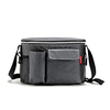 Camping Cooler 8 L Hiking Backpack Hiking Sling Backpack Lightweight Rain Waterproof Wearable Cloth for Outdoor Hiking Camping Grey